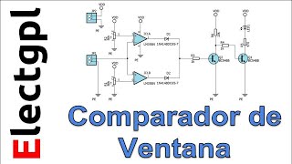 Comparador de Ventana con Amplificador Operacional [upl. by Frederiksen947]