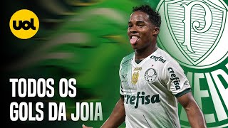 VEJA TODOS OS GOLS DE ENDRICK PELO PALMEIRAS NO BRASILEIRÃO 2023 [upl. by Derek]