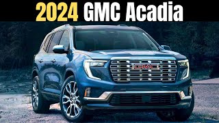 The New GMC Acadia 2024 Walkaround Design and Features [upl. by Llertal927]