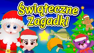 Świąteczne bajki dla dzieci 🎅Zagadki o Mikołaju i wigilia dla dzieci [upl. by Iorgos]