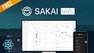 Sakai Free Admin Template for NextJS [upl. by Ashman518]