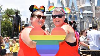 Pride and Red Shirt Day at Walt Disney World [upl. by Moulden]