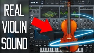 How To Make a PERFECT Violin Synth in Serum Tutorial Free Preset [upl. by Quigley]