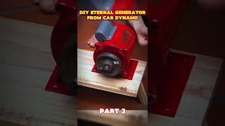 Turn a Car Dynamo into a Free Energy Source Part 3 diygenerator [upl. by Publea507]