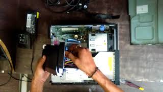 How to open Dell optiplex 960 DVD hard drive overall it helper [upl. by Yffub]