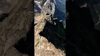 My Most Beautiful Wingsuit Flight Ever  watch Full version on my Channel wingsuit mountains fpv [upl. by Derry]