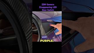 Customizable LED door switch in the Koenigsegg Gemera koenigsegg gemera carweek [upl. by Harrington247]