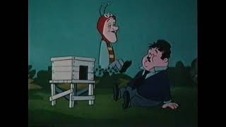 Laurel amp Hardy Cartoon Too Bee or Not to Bee [upl. by Marva]