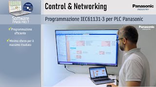 FPWIN PRO 7  Il software di programmazione PLC Panasonic [upl. by Ngo80]