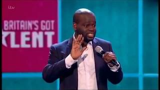 BGT 2017 SEMI FINAL 5  DALISO CHAPONDA [upl. by Reinald769]