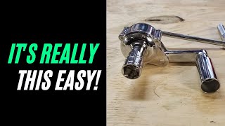 How To Change A Tire The Easy Way Lug Nut Torque Multiplier   wheels tires mechanic [upl. by Markus]