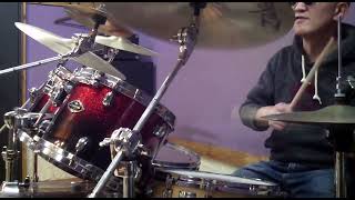 Al Jarreau  Love Is Waiting  drum practice by KATSUO [upl. by Attennod616]