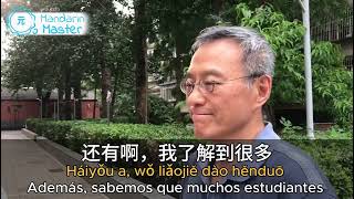 🙌🏻 Entrevista en Beijing al profesor Cheng  Cómo aprender los Hanzi 🐲  Conversación con pinyin [upl. by Laktasic]