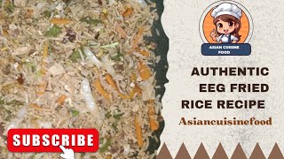 Egg🥚fried rice 🍛  How to make egg fried rice at home  delicious rice [upl. by Capon]