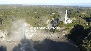 Watch Collapse of the Arecibo Observatory in Puerto Rico [upl. by Nimajaneb]