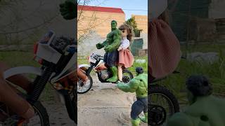 Hulk abandons son for doll P1  Marvel Toys [upl. by Nyrrat134]