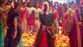 ma school Bathukamma celebrations 2024 [upl. by Eniamirt]