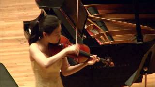 JiWon Song  Menuhin Competition 2014  Senior SemiFinals [upl. by Idnym]