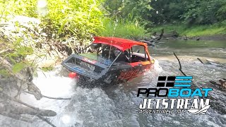 Proboat Jetstream  An RC River Basher [upl. by Anotyad]