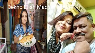 Elish Macher Recipe ki Bhave Ready Korlam Dekho  Daily vlog  Bangla Vlog  TradiSwad [upl. by Ibrab]