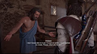 Assassins Creed Odyssey Phidias Gameplay [upl. by Frager]