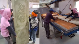 Ganesh Design Door Making  Door Making In India [upl. by Ralyat]