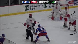 Des Moines Buccaneers vs Dubuque Fighting Saints October 24 2020 [upl. by Aleka]