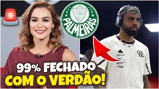 SEGUNDO JORNALISTA GABIGOL E PALMEIRAS ESTÃƒO 99 ACERTADO [upl. by Dygall100]