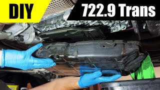 Mercedes Transmission Oil Service DIY  7229  7Speed Auto [upl. by Meesak]