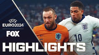 Netherlands vs England Highlights  UEFA Euro 2024  Semifinals [upl. by Areval]