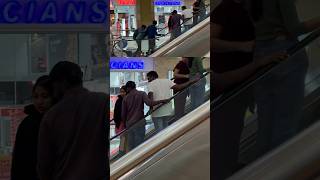 Escalator fear😂🔥 prank [upl. by Onitnatsnoc]