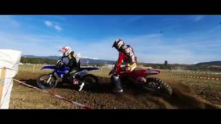 Course Moto sur Prairie  Viry Haute Savoie 89 Septembre 2018 [upl. by Towbin]