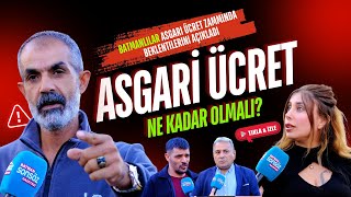 Batmanlılar asgari ücreti konuştu [upl. by Luby]