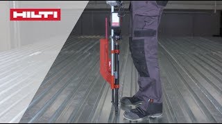 HOW TO use the Hilti Decking Speed Kit for your SDT 5 standup tool [upl. by Ffej30]