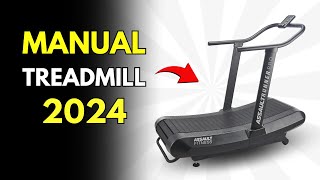 The 3 Best Manual Treadmills in 2024  Best Curved Treadmill [upl. by Emmie676]