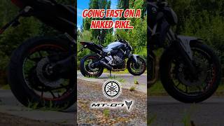 Who knows the struggle 🏍💨 bikelife yamaha mt07 [upl. by Adnoval]