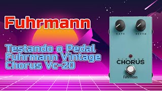 Pedal Fuhrmann Vintage Chorus Vc20 [upl. by Castara]