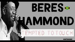 Beres Hammond  Tempted To Touch Reggae Lyrics provided by Cariboake The Official Karaoke Event [upl. by Aitram]