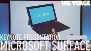 Microsoft Surface Keynote [upl. by Sothena]