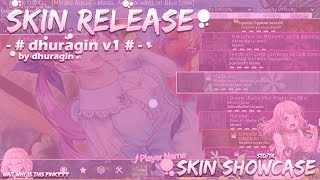 dhuragin v1  osuosuTaiko Skin Showcase [upl. by Socram]