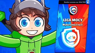 ODBLOKOWAŁEM LIGA MOCY w BRAWL STARS i WYGRYWAM WSZYSTKO [upl. by Ahtis]