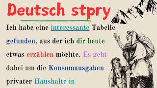 Leseübungen zur Verbesserung Ihrer Aussprache in Deutsch  Verbessern Sie unser Deutsch [upl. by Leahcimauhsoj]