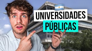 Universidades Públicas en ARGENTINA ¿Cuáles son las mejores [upl. by Bernadene]