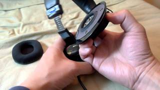 How to Sony MDRV6 amp MDR7506 headphones Ear Pads Upgrade amp How to Install [upl. by Egnalos]