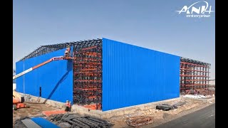 Rack Clad Warehouse built by Godrej Storage Solutions  Racking System  ANH Enterprise Limited [upl. by Asilam]