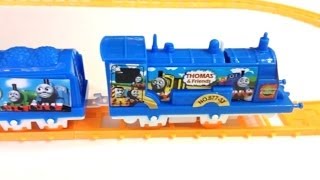 Thomas and Friends Motorized Thomas Train play set with Track by PleaseCheckout [upl. by Essirahs]