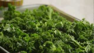 How to Make Baked Kale Chips  Kale Recipe  Allrecipescom [upl. by Knowlton379]