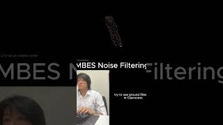 MBES Noise filtering pointcloud multibeam surveying y [upl. by Clayberg]