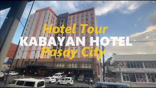 Hotel tour of Kabayan Hotel 4K located near MRT and LRT stations at EDSA Taft Pasay City [upl. by Ygief442]