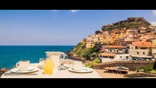 Castelsardo e la spiaggia di Lu Bagnu [upl. by Ellehcsor]